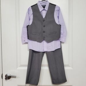 Kenneth Cole Reaction Boys 3 Piece Suit Size 5